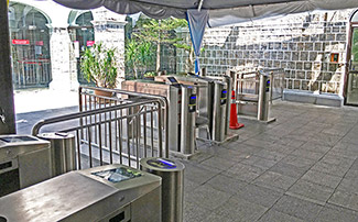 ticket tripod turnstile